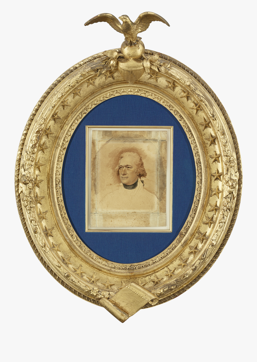 Miniature Portrait Of Alexander Hamilton - Emblem, Transparent Clipart