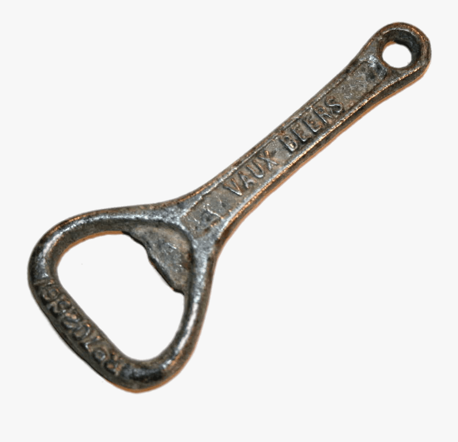 Rusted Bottle Opener - Ginger Ale Bottle Opener, Transparent Clipart
