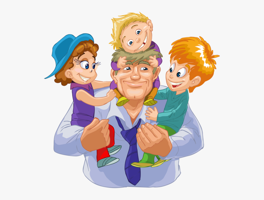 Personnages Illustration Individu Personne - Fathers Day In India, Transparent Clipart