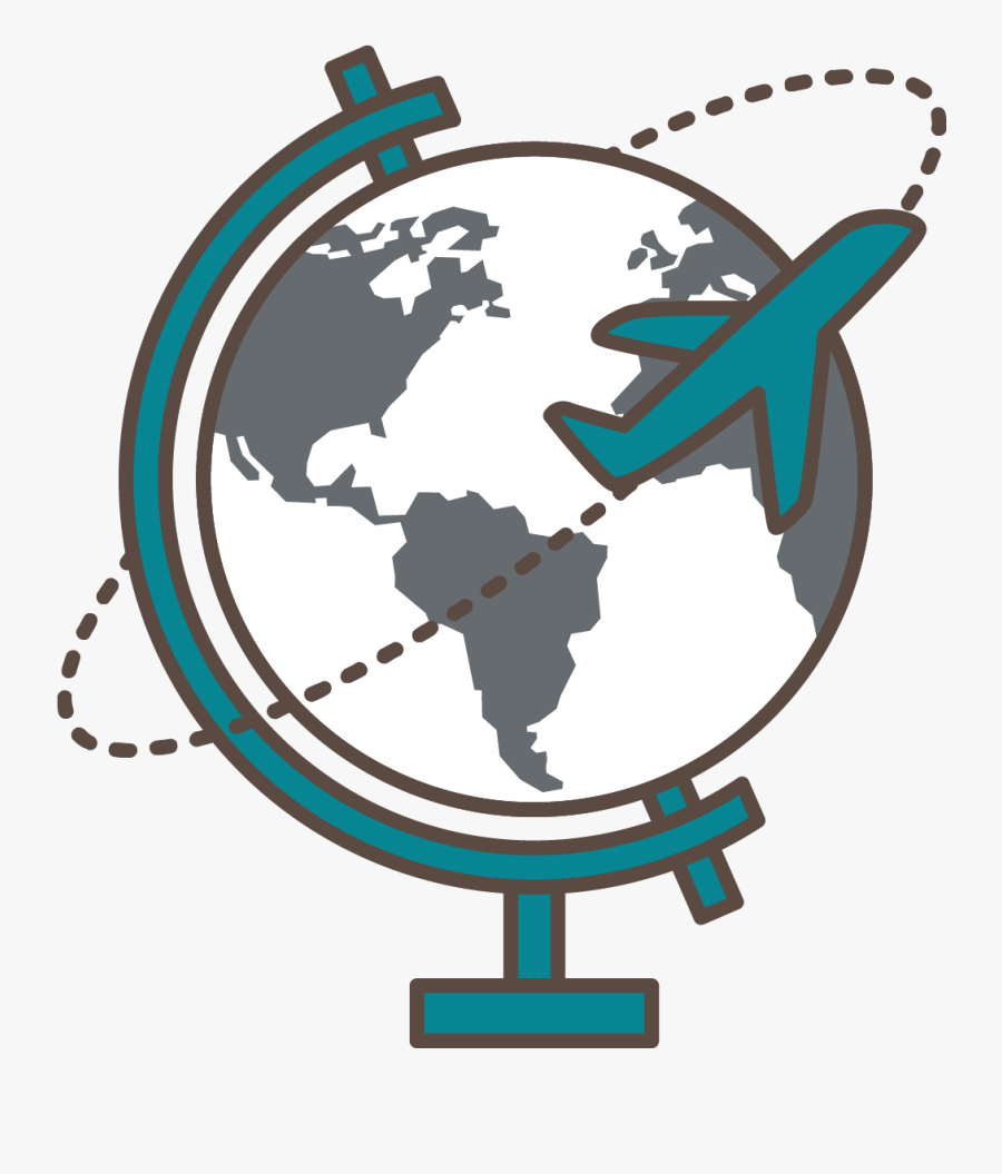 Clip Art Expansion Clipart - Transparent Background Circle Earth Arrow Satellite, Transparent Clipart