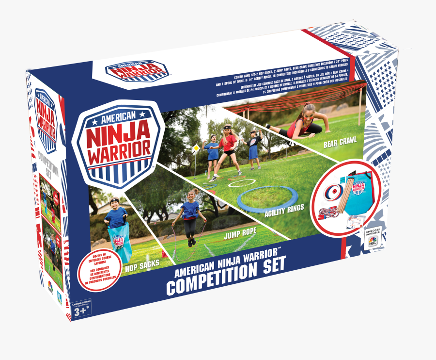 American Ninja Warrior Competition Set, Transparent Clipart