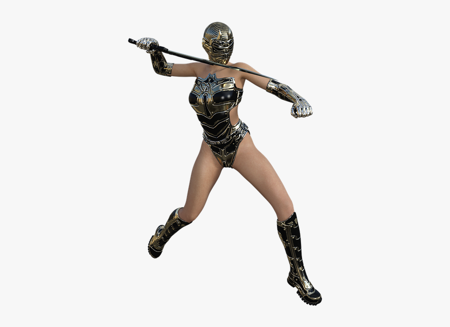 Ninja, Warrior, Fighter, Character, Assassin, Combat - Dancer, Transparent Clipart