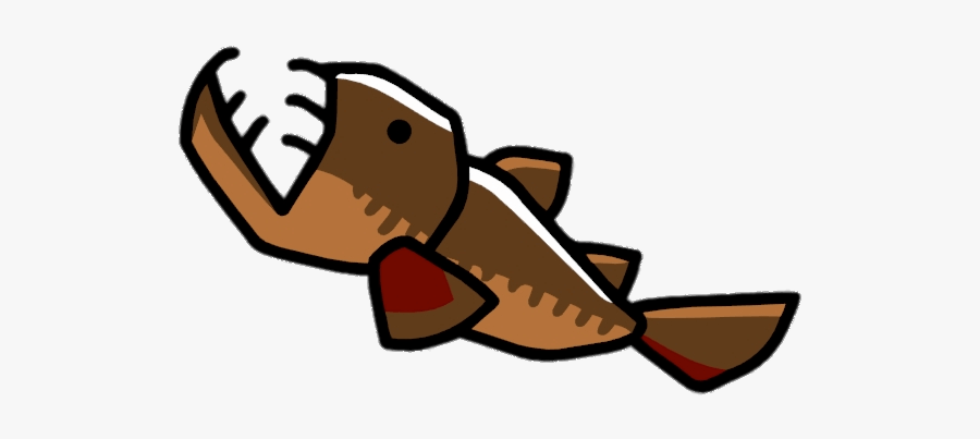 Scribblenauts Monkfish - Monkfish Clipart, Transparent Clipart