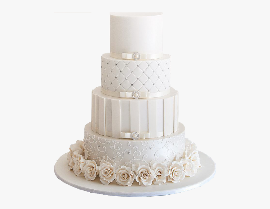 Elegant Wedding Cake Designs Simple, Transparent Clipart