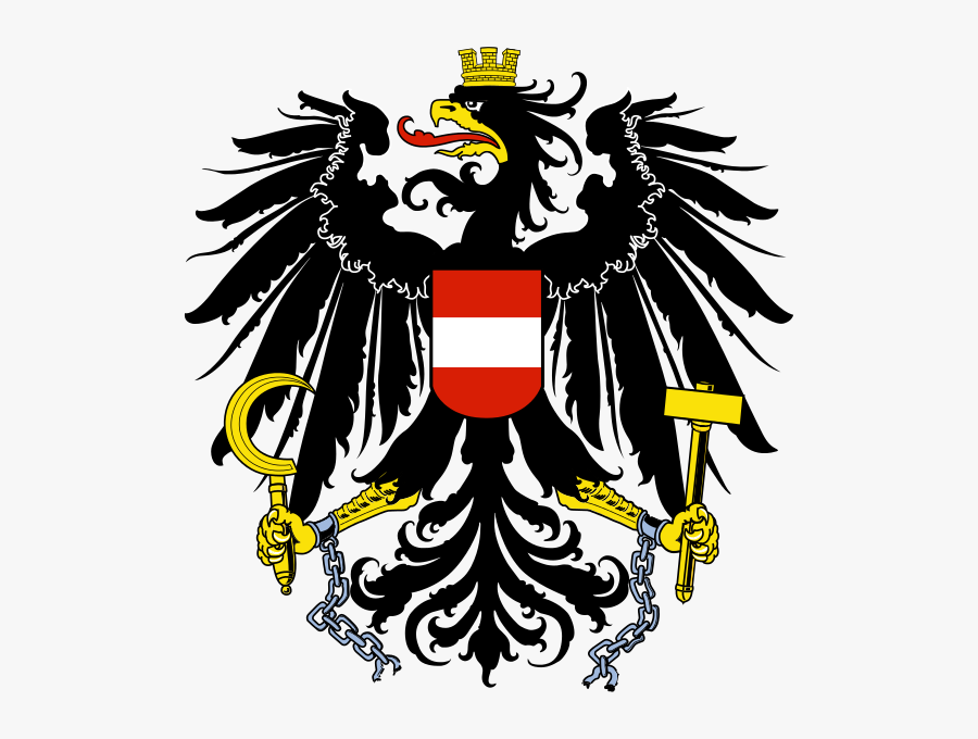 Coat Of Arms Of Austria - National Symbol Of Austria, Transparent Clipart