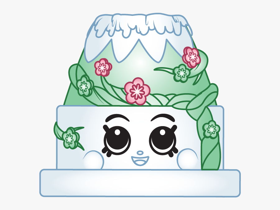Shopkins Sakura Cake - Cake Decorating, Transparent Clipart