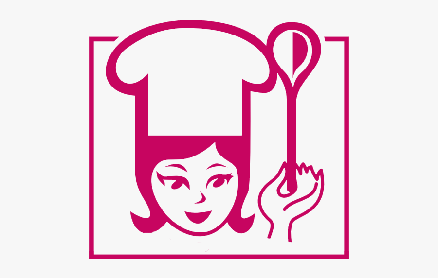 Woman Chef Logo Png, Transparent Clipart