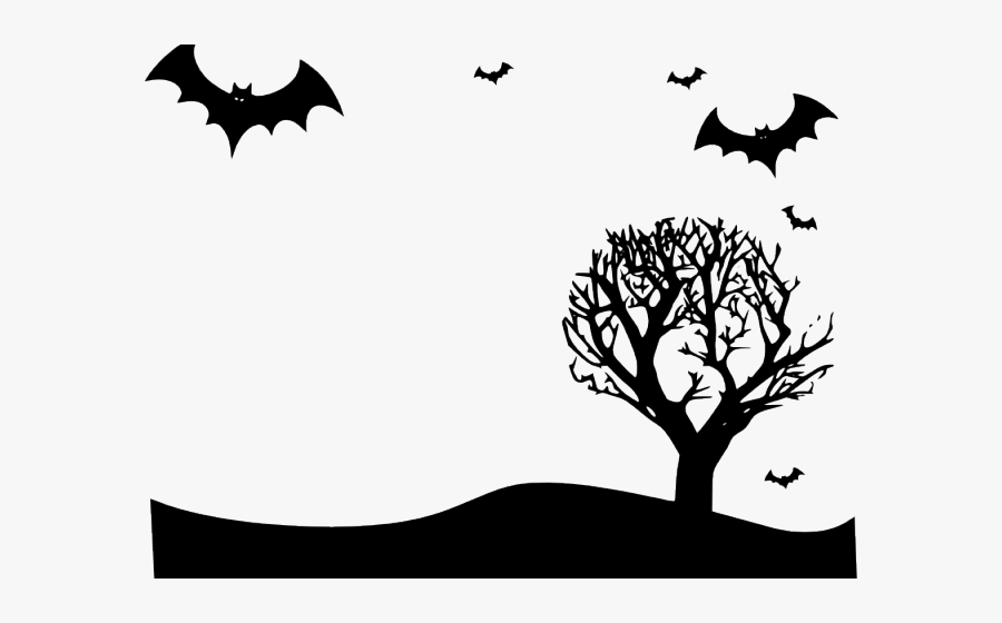 Black Tree Vector Png, Transparent Clipart