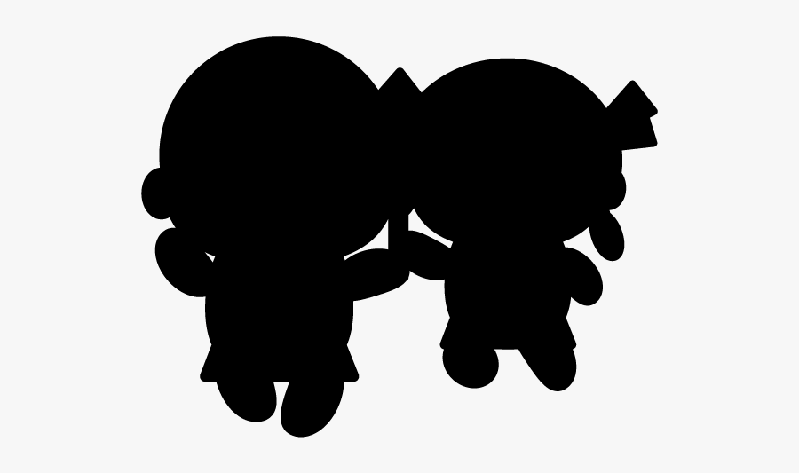 Relay Race Black And White Silhouette Depeche - Illustration, Transparent Clipart