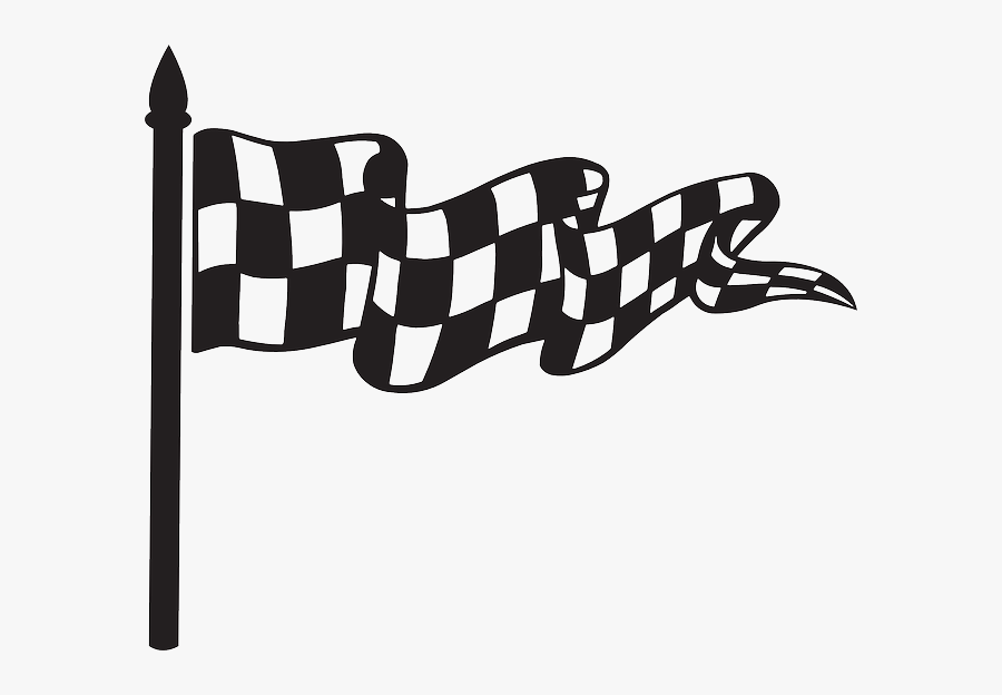 Racing Clipart Bendera - Logo Bendera Start Vector, Transparent Clipart