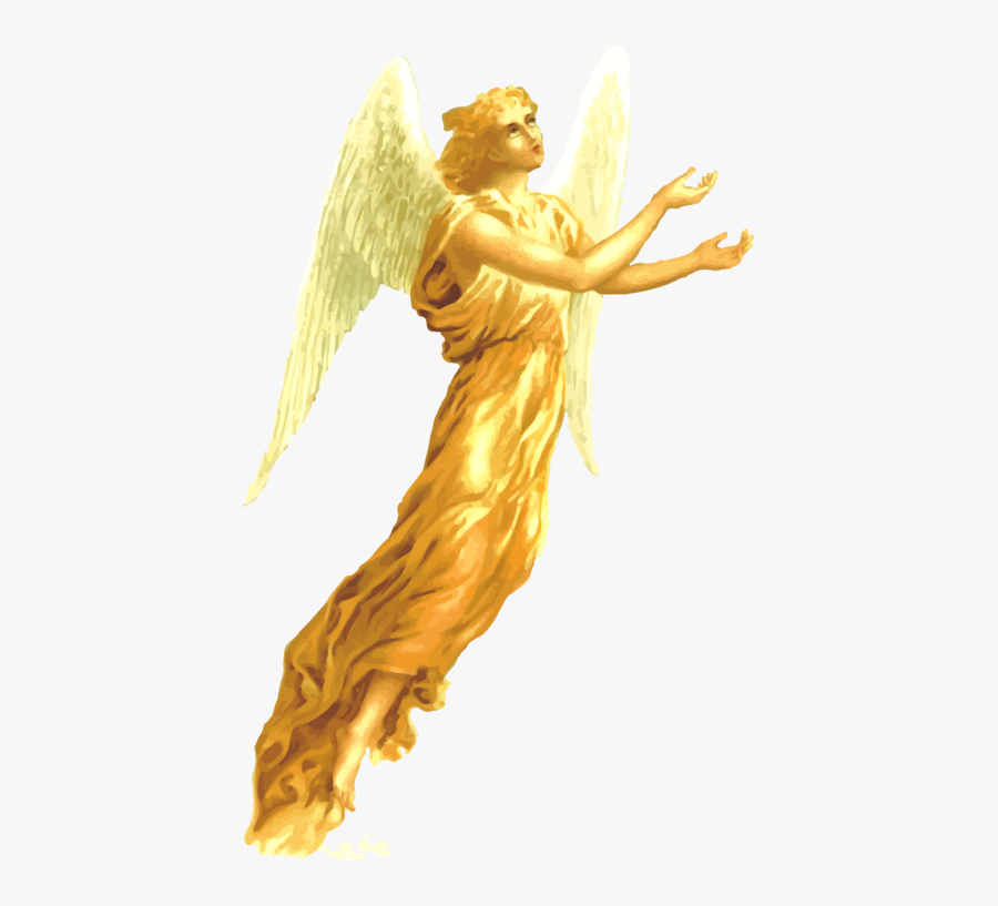 Fictional Character,supernatural Creature,mythology - Public Domain Art Angel Christmas, Transparent Clipart