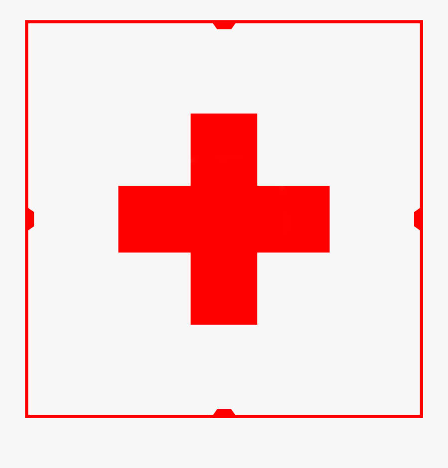 Medical Cross Label Found On Medpacks - Bonilla Family Crest, Transparent Clipart