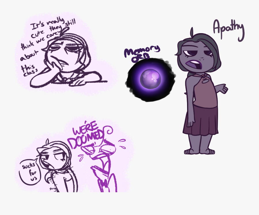 Design,line Art,drawing,fictional Character,art,style - Deviantart Inside Out Oc, Transparent Clipart