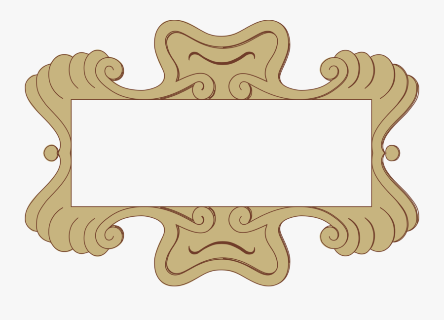 Picture Frame,label,wood - Furniture, Transparent Clipart