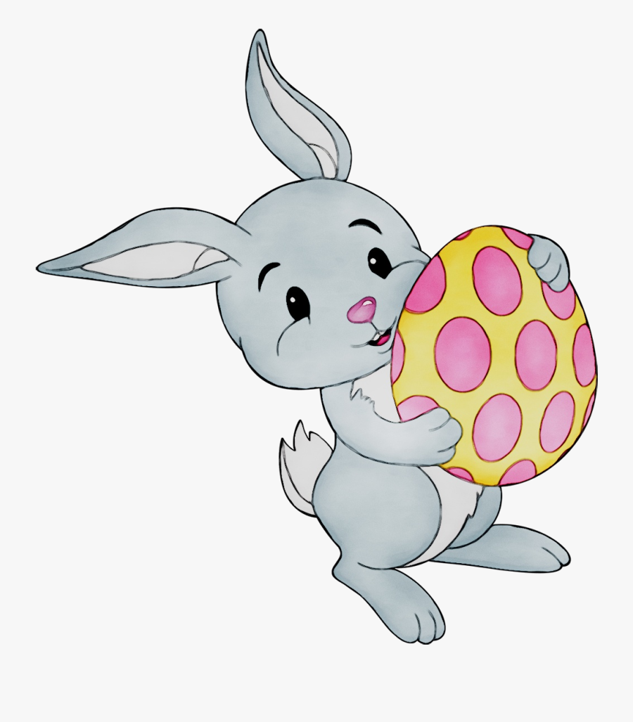 Easter Bunny Clip Art Portable Network Graphics Rabbit - Easter Bunny Transparent Background, Transparent Clipart