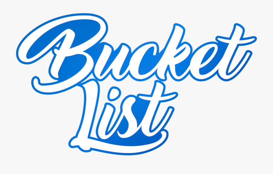 Bucket List, Transparent Clipart