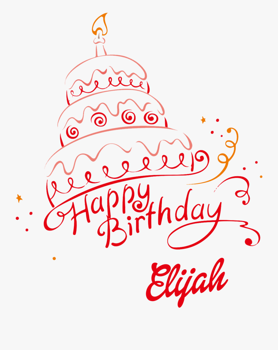 Happy Birthday Modi Cake, Transparent Clipart