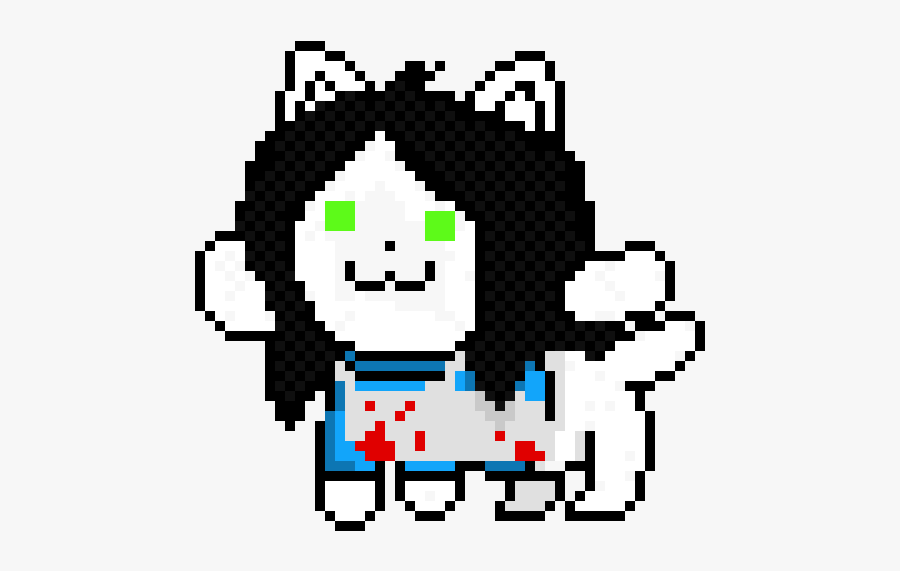 Temmie Undertale Png, Transparent Clipart