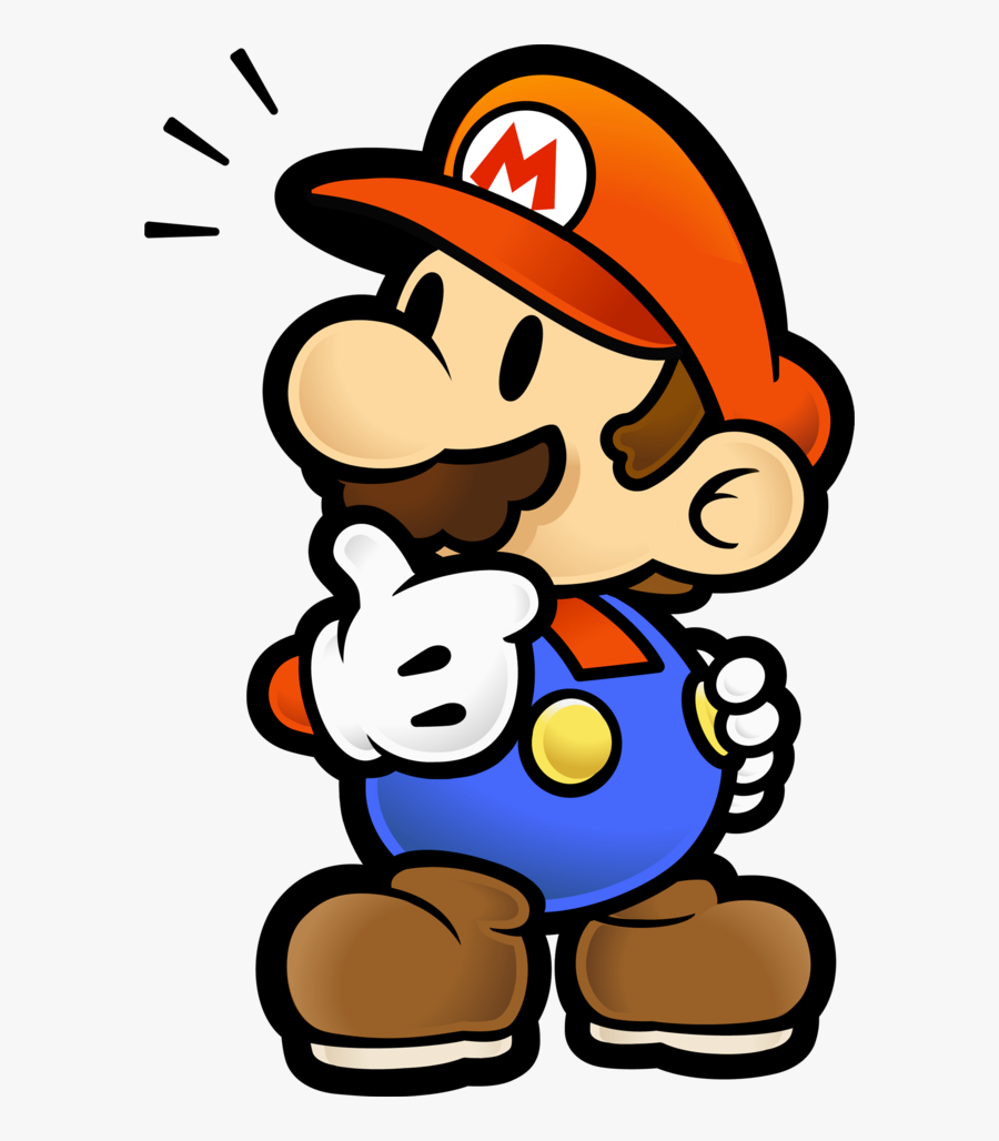 Paper Mario Transparent, Transparent Clipart
