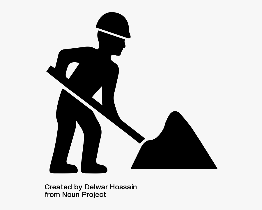 Under Construction Icon Blue, Transparent Clipart