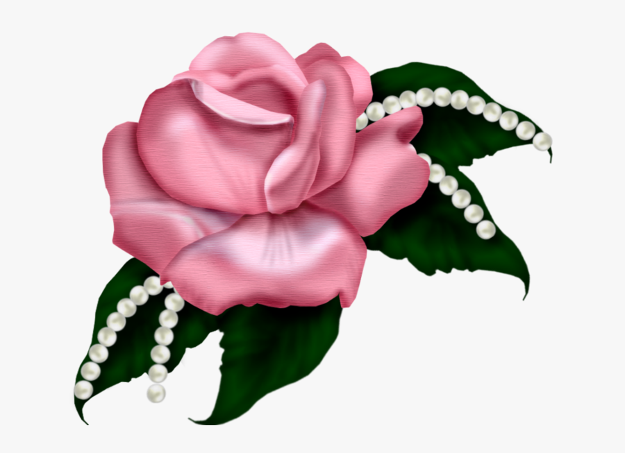 Find This Pin And More On Clipart Rose Garden Mix By - Happy Birthday Rose Frames, Transparent Clipart