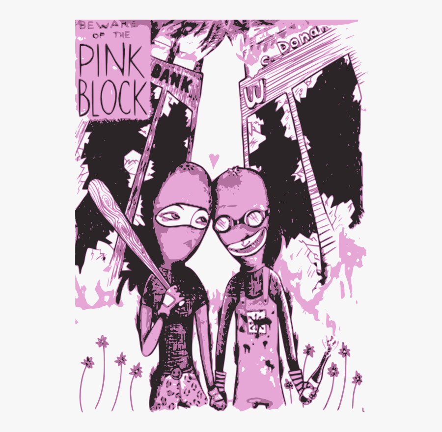 Pink Block - Illustration, Transparent Clipart