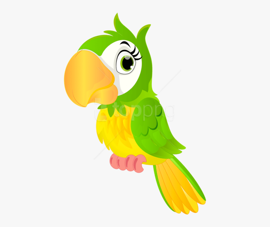 Free Png Download Parrot Cartoon Clipart Png Photo - Imagenes De Loros Animados, Transparent Clipart