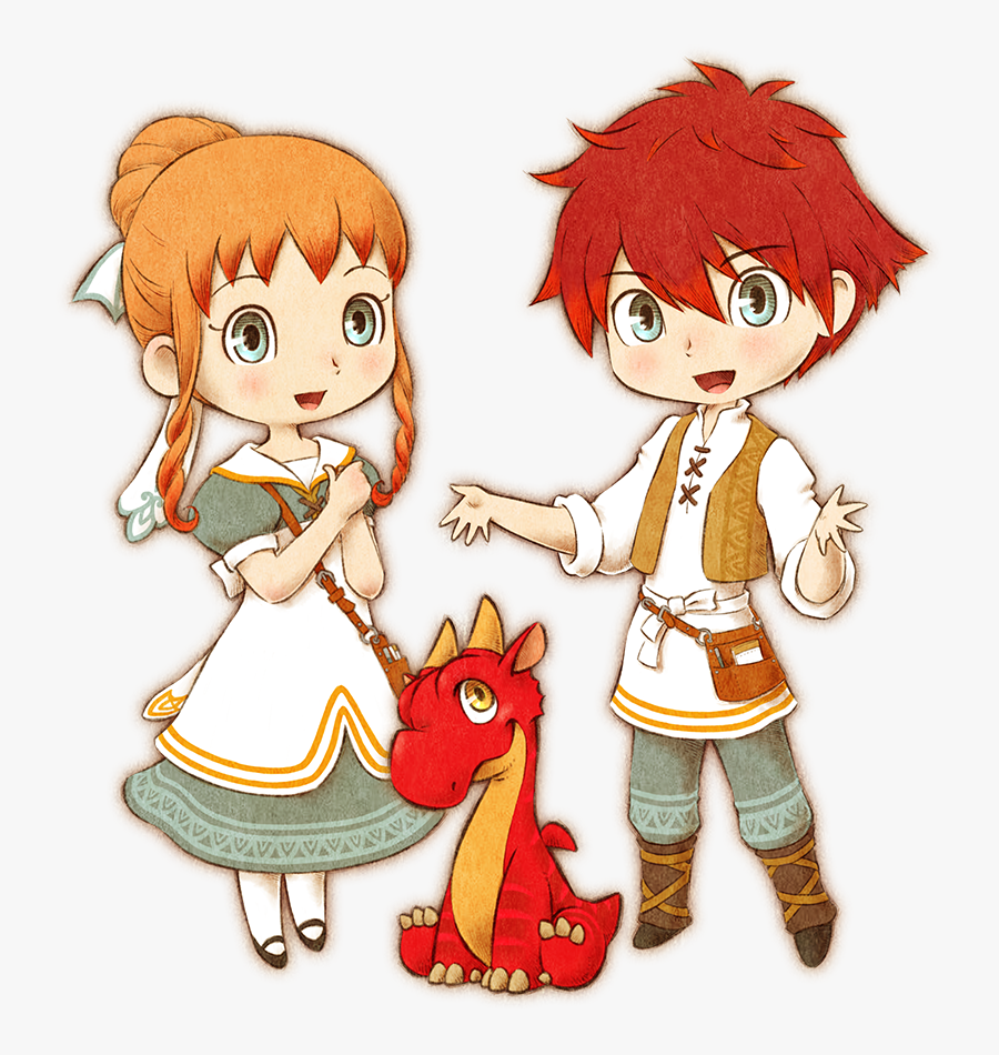 Little Dragons Cafe Box Art, Transparent Clipart