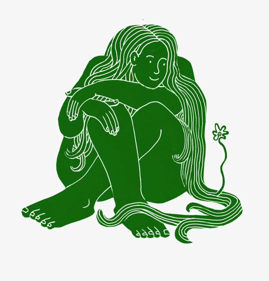 Nature Girl - Illustration, Transparent Clipart