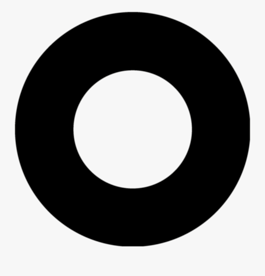Clip Art Black Circle Image - Circle, Transparent Clipart