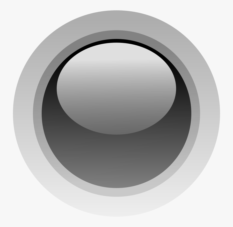 Led Circle Black - Circle, Transparent Clipart