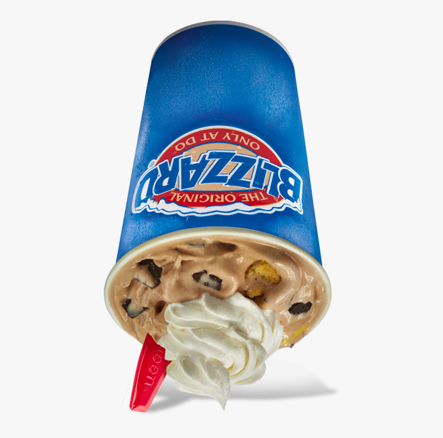 Chocolate Brownie Extreme Blizzard, Transparent Clipart