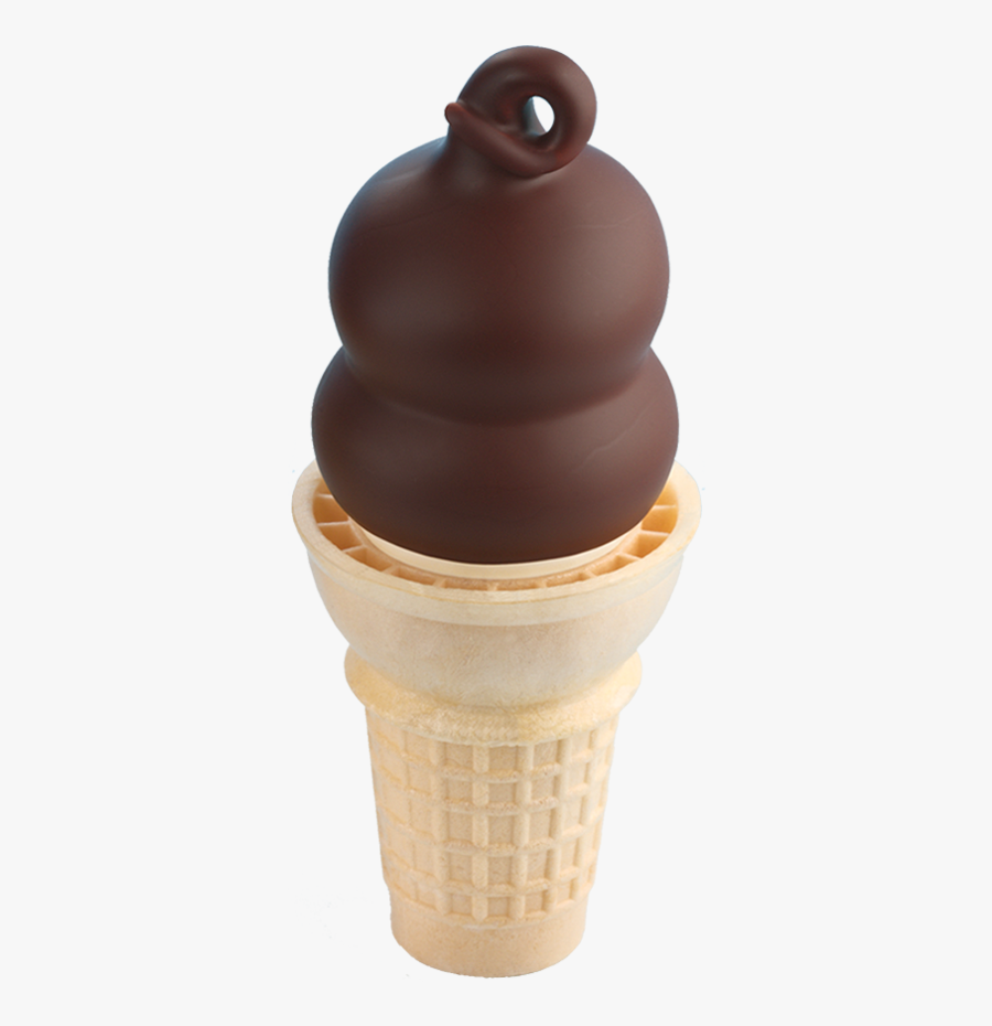 Cone Dip Top - Dairy Queen Cone, Transparent Clipart