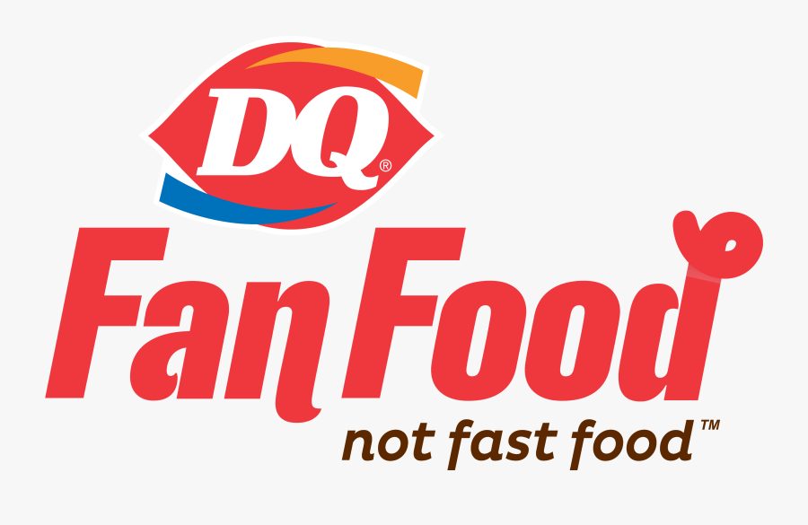 Dairy Queen Fan Food Logo, Transparent Clipart