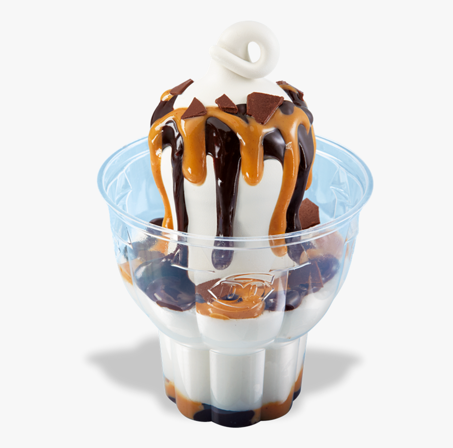 Large Peanut Butter Sundae Dairy Queen , Free Transparent Clipart