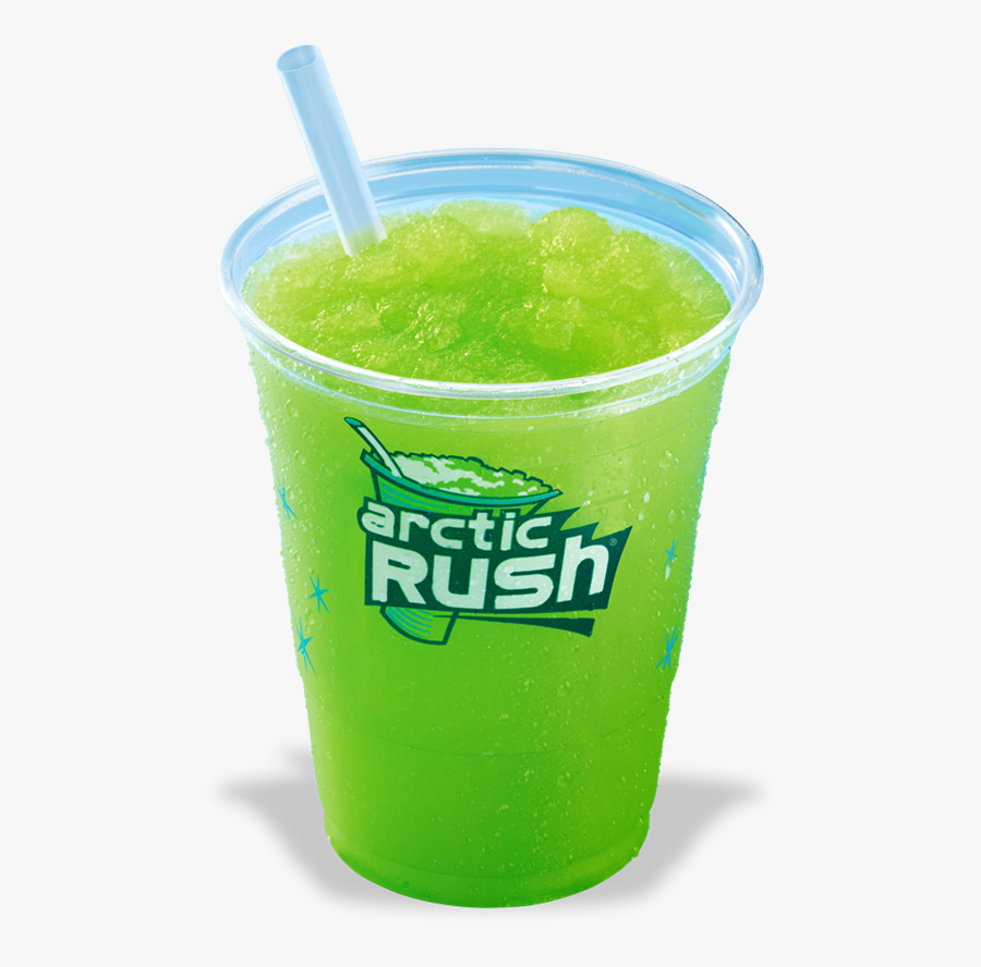 Arctic Rush - Dairy Queen Arctic Rush Float Green, Transparent Clipart