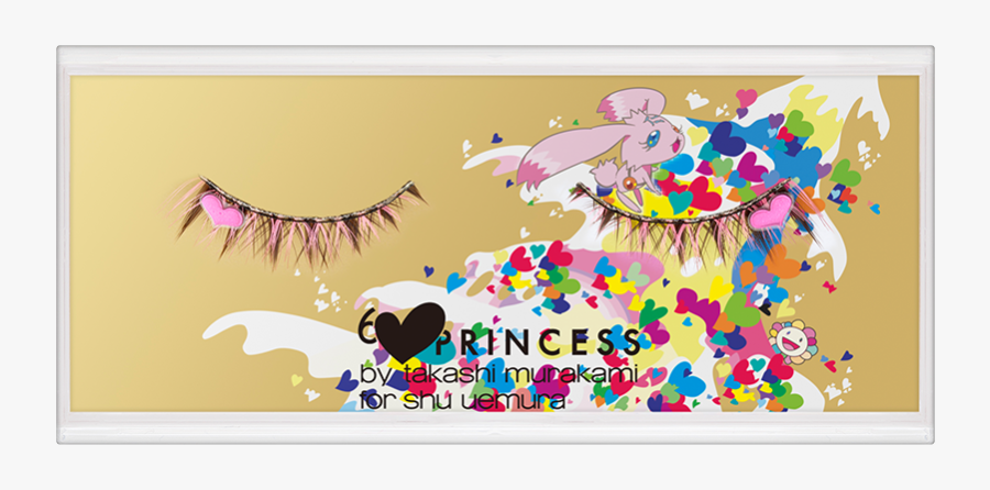 Eyelash Clipart Fake Eyelash - Takashi Murakami Cartoon Princess, Transparent Clipart