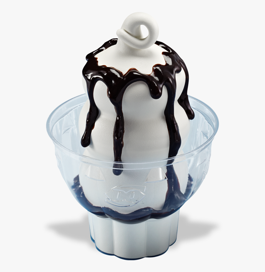 Hot Fudge Sundae Dairy Queen, Transparent Clipart