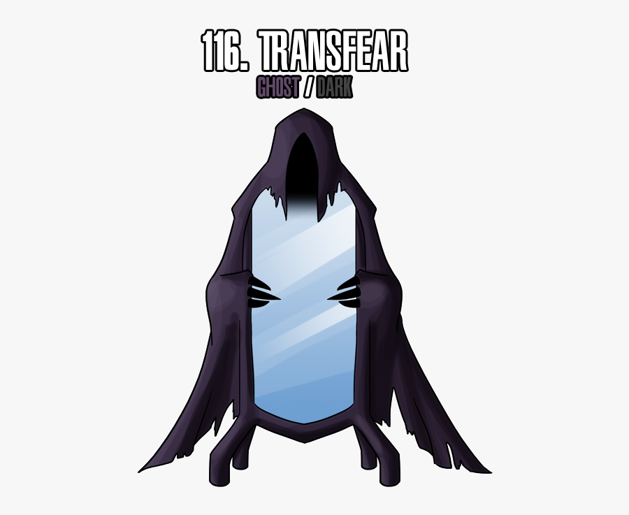 Clipart Royalty Free Library Dementor Drawing Creepy - Fake Type Fakemon Magic, Transparent Clipart