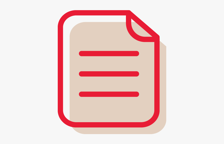 Credit Card Statement - Transparent Pdf Icon Vector, Transparent Clipart