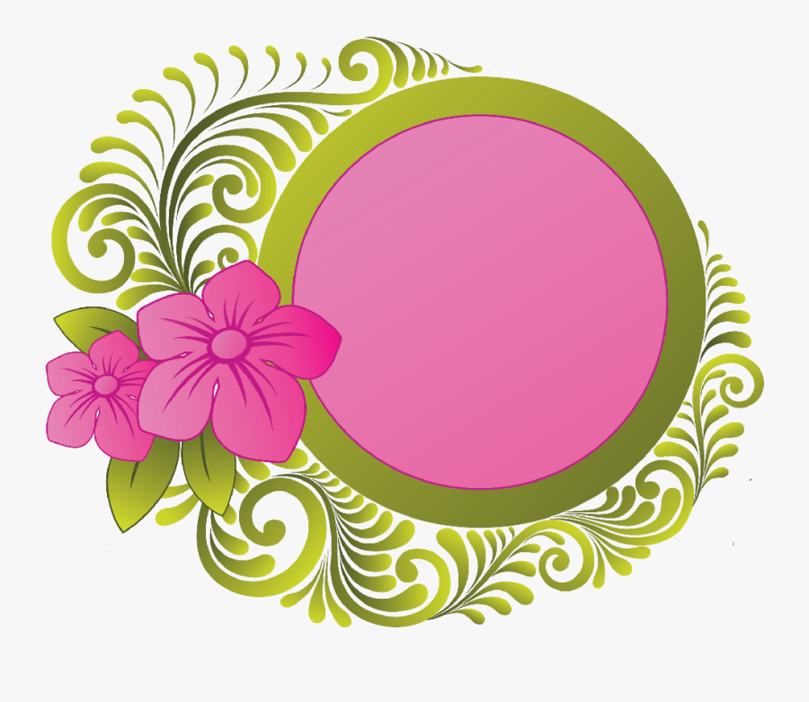 Thank You Labels, Printable Frames, Borders And Frames, - Love Flower, Transparent Clipart