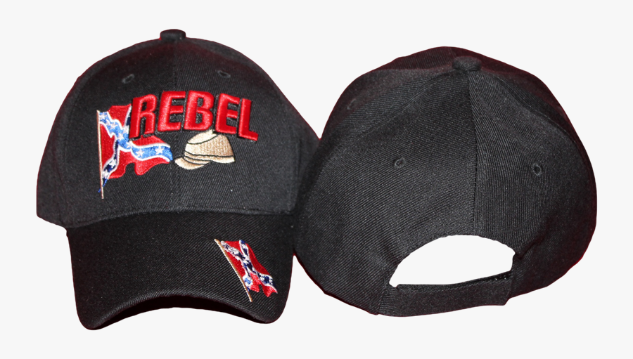 Clip Art Confederate Flag Trucker Hats - Baseball Cap, Transparent Clipart