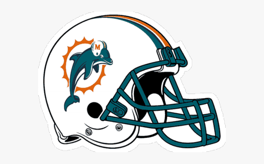Transparent Miami Dolphins Clipart - Miami Dolphins Helmet Logo Transparent, Transparent Clipart