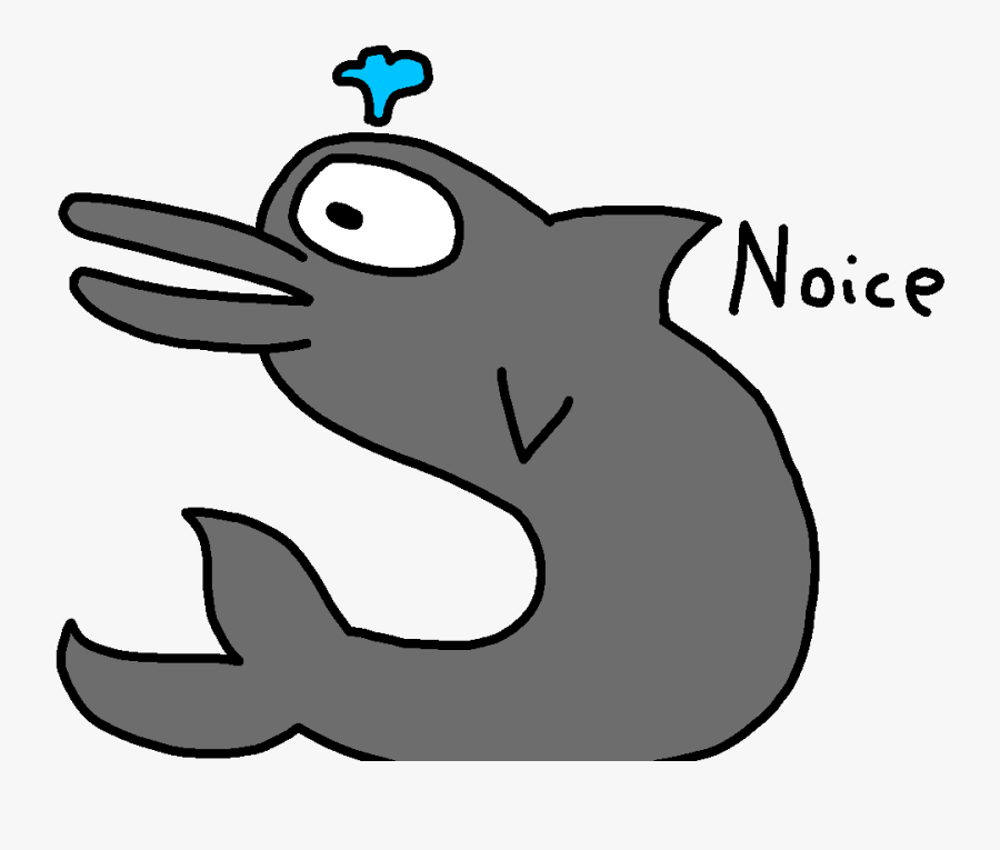 Dolphin Clipart Sad - Sad Dolphin Png, Transparent Clipart