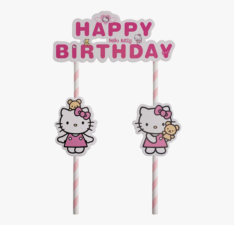 Transparent Hello Kitty Birthday Png, Transparent Clipart