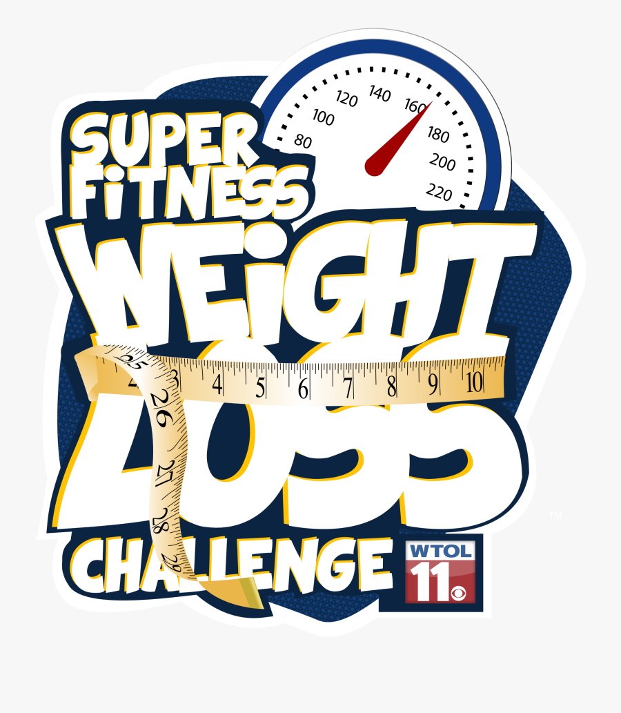 Super Fitness Weight Loss Challenge, Transparent Clipart