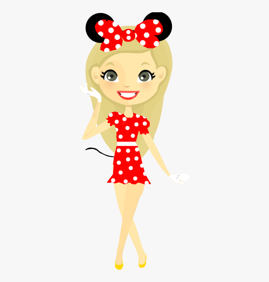 Doll Clipart Broken Doll - Minnie Mouse, Transparent Clipart
