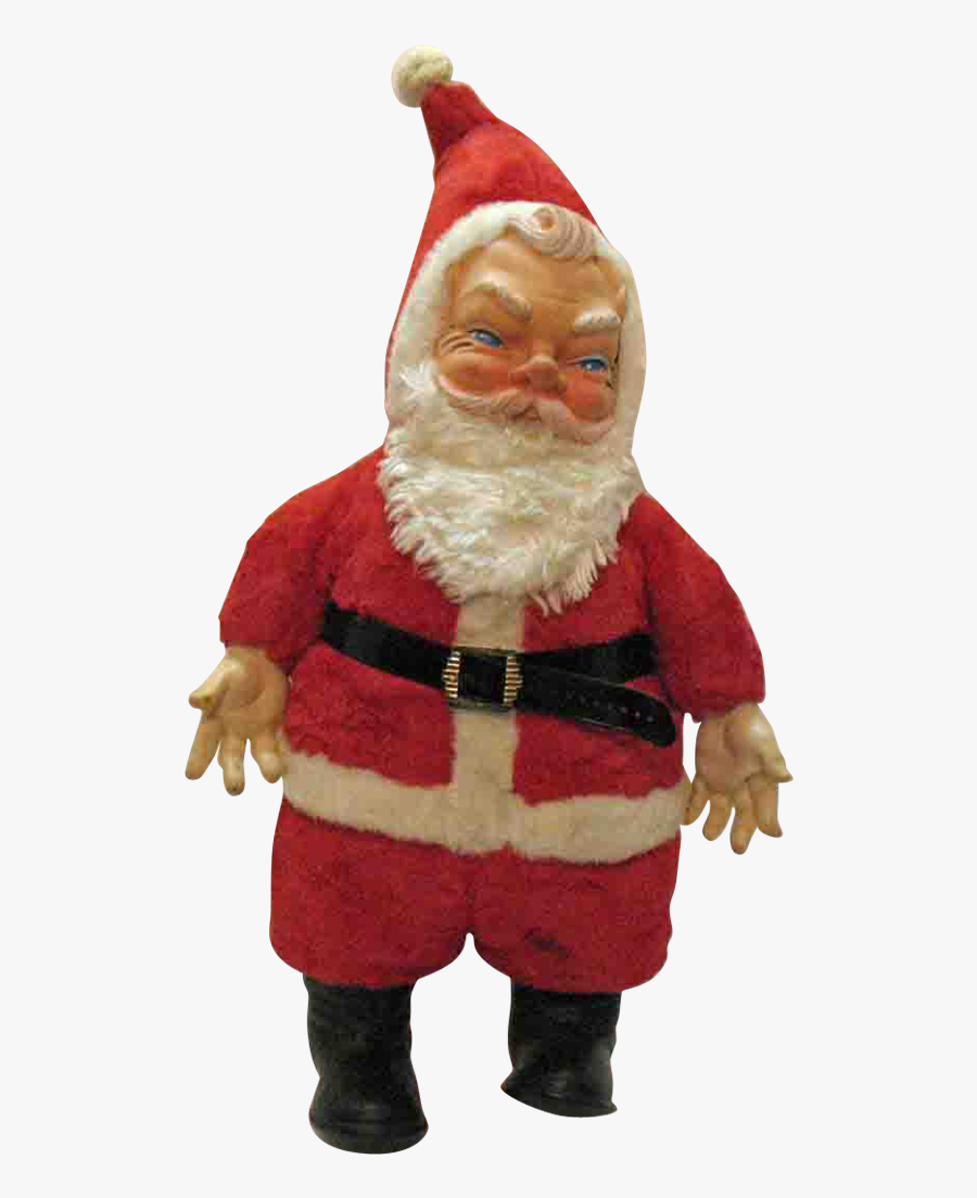 Santa Claus Doll 1960s, Transparent Clipart