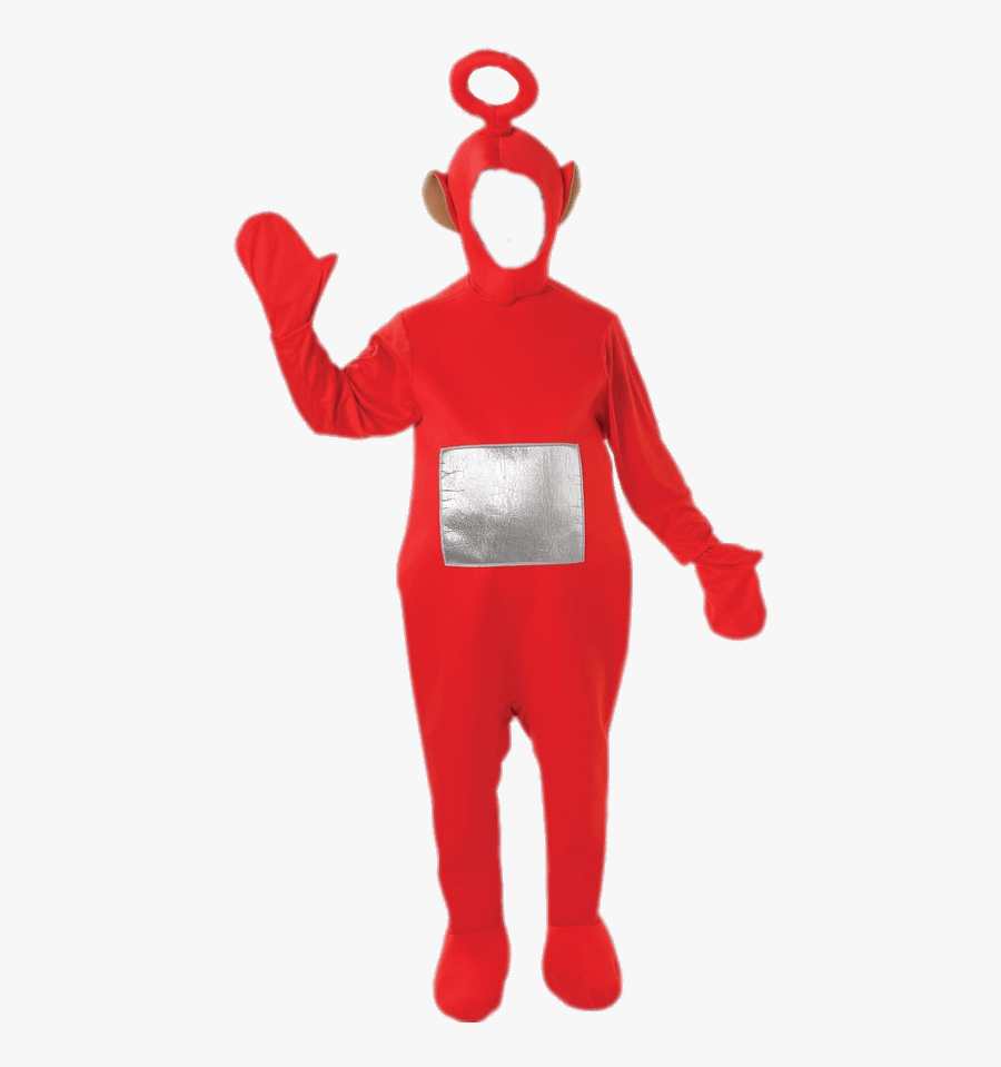 Teletubbies Po Costume Adult - Teletubbies Suit, Transparent Clipart