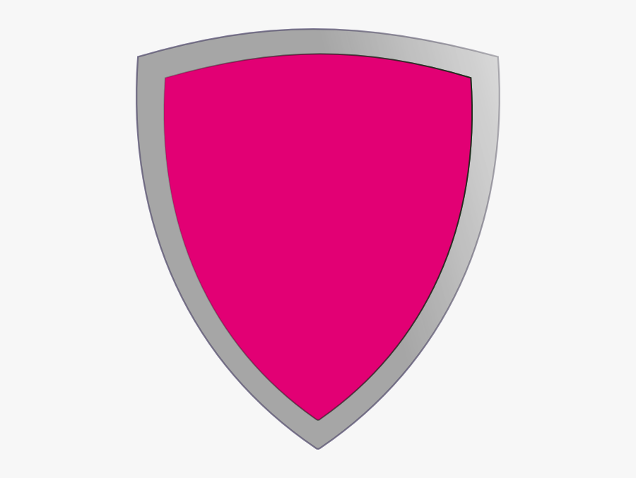 Magenta Shield Svg Clip Arts - Circle, Transparent Clipart